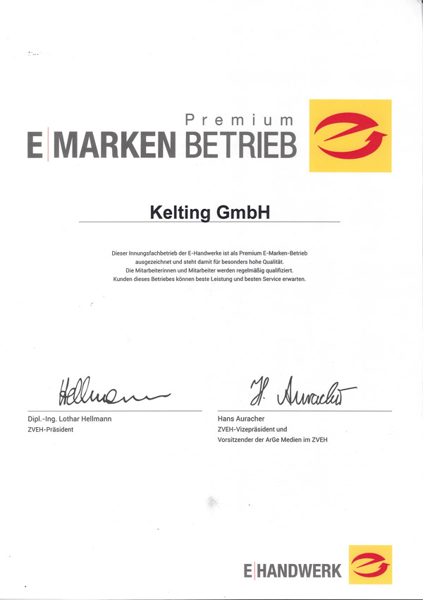 E-Marken-Betrieb